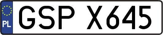 GSPX645