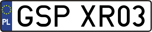 GSPXR03