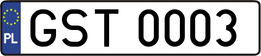 GST0003