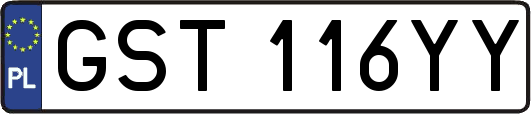 GST116YY
