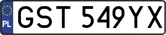 GST549YX