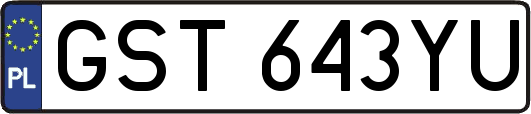 GST643YU