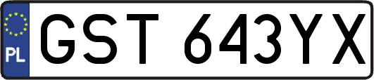 GST643YX