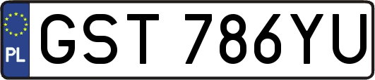 GST786YU