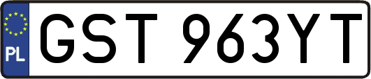GST963YT