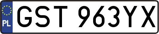 GST963YX