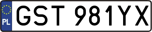 GST981YX