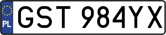 GST984YX