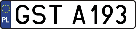 GSTA193