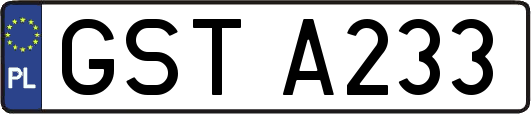 GSTA233