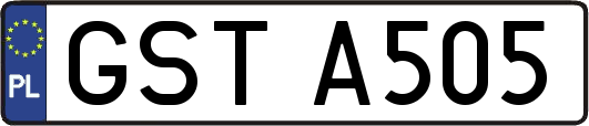 GSTA505