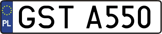 GSTA550