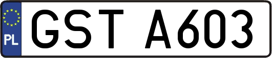 GSTA603