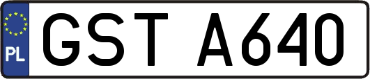 GSTA640