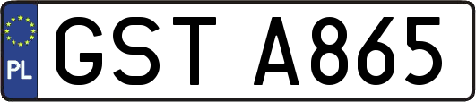 GSTA865