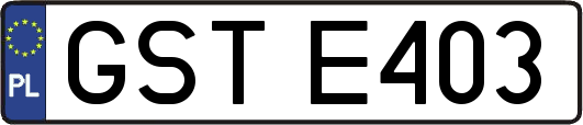 GSTE403
