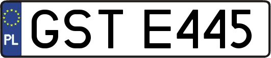 GSTE445