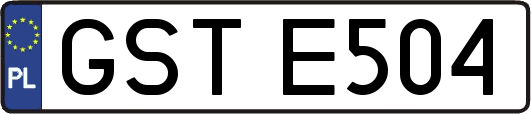 GSTE504