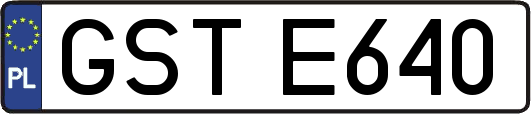 GSTE640