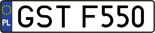 GSTF550