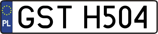 GSTH504
