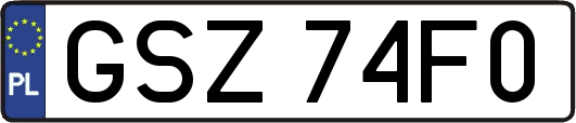 GSZ74F0