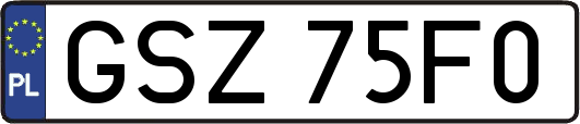 GSZ75F0