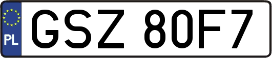 GSZ80F7
