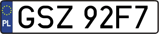 GSZ92F7