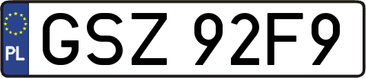 GSZ92F9