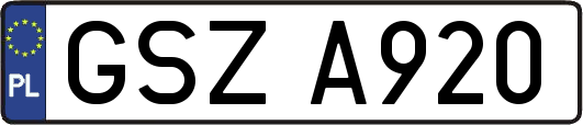 GSZA920