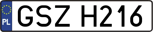 GSZH216