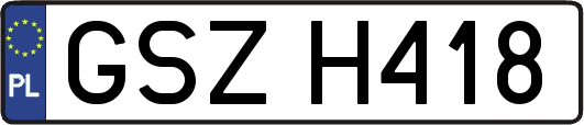 GSZH418