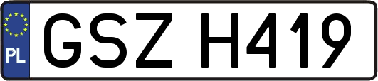 GSZH419