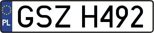 GSZH492