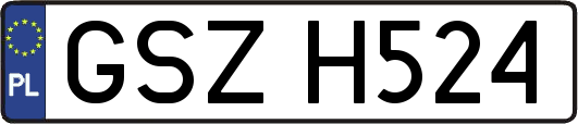 GSZH524