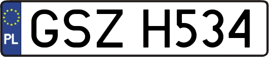 GSZH534