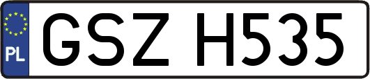 GSZH535
