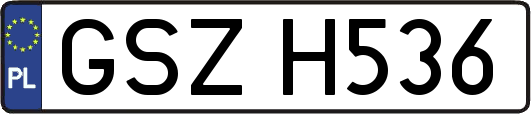 GSZH536