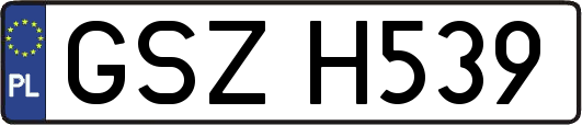 GSZH539