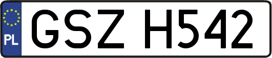 GSZH542