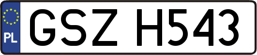 GSZH543