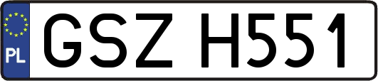 GSZH551