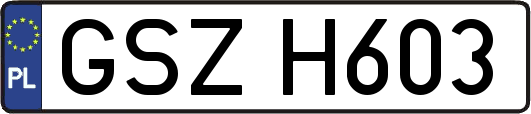 GSZH603