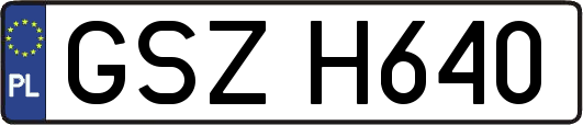 GSZH640