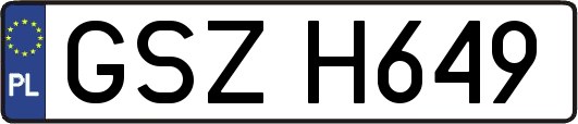 GSZH649