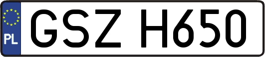 GSZH650