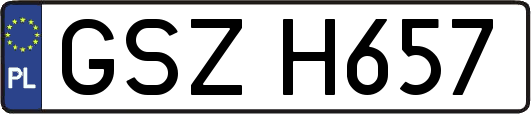 GSZH657