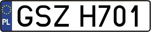 GSZH701