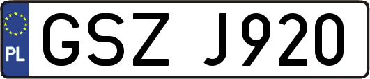 GSZJ920